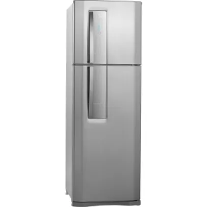 Saindo por R$ 1539: Refrigerador Electrolux Duplex 2 Portas Frost Free DF42X 382L - Inox - 110 volts por R$ 1539 | Pelando