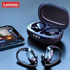 Lenovo LP75 Fone de Ouvido com Microfone