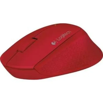 [Shoptime] Mouse Sem Fio Wireless M280 Nano Vermelho - Logitech por R$ 55