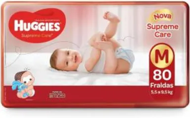 [Prime] Fralda Huggies Supreme Care Hiper