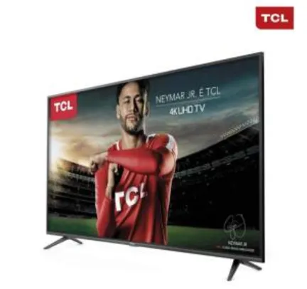 [APP] Smart TV LED 65" TCL P65US Ultra HD 4K HDR 65P65US | R$2.850