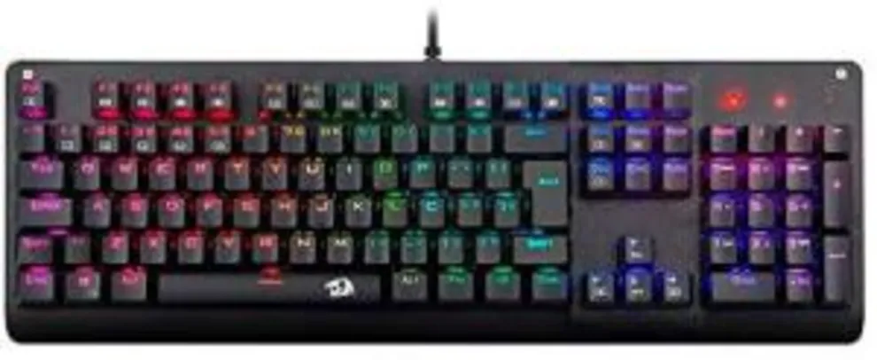 Teclado Mecânico Redragon Sani ABNT2,Switch Outume Blue RGB R$ 210