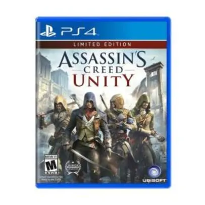 Jogo Assassins Creed Unity (limited Edition) - Ps4 49,99