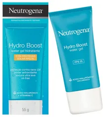 Gel hidratante facial hydro bosta water FPS 25, Neutrogena 55g