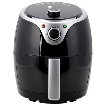 [AME R$ 210] Fritadeira Elétrica Air Fryer 3,5L Preta - Fun Kitchen