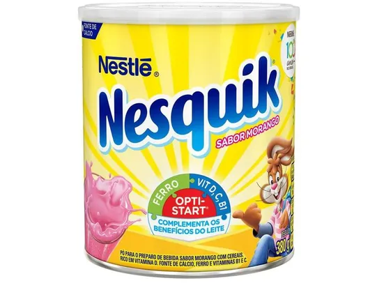 (Add 2un)Achocolatado em Pó Nescau Nesquik Morango