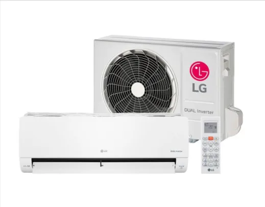 Ar Condicionado Split LG 12000 BTUs Dual Inverter Voice Frio 220V S4-Q12JA315 220v