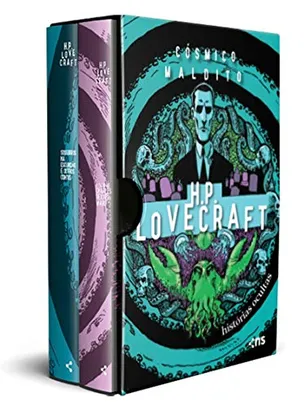 Box Cósmico maldito: Histórias ocultas de H.P. Lovecraft: (pôster + marcador + suplemento + 2 cartões-postais) | R$28