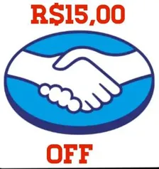 R$15 OFF na recarga para operadora Tim