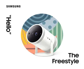 [Fast Shop] Samsung The Freestyle Projetor Smart Portátil - 30 a 100 Polegadas - Oferta da madrugada