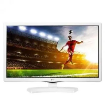 Monitor TV LG Led 23,6" HD HDMI USB Pip Branco POR r$ 0,09