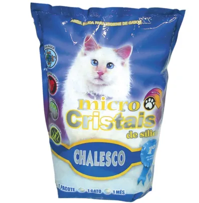 Areia Micro Cristais de Sílica Chalesco para Gatos 1,8kg