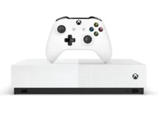 Console Microsoft Xbox One S 1TB All Digital Edition V2 - Game Minecraft + Game Sea of Thieves + Voucher Fortnite