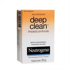 Sabonete Facial Neutrogena Deep Clean 80g - R$7