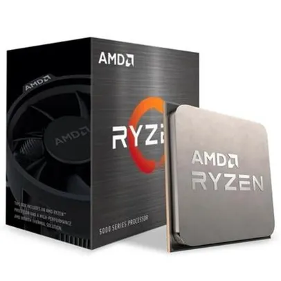 Processador AMD Ryzen 5 5600X, Cache 35MB, 3.7GHz (4.6GHz Max Turbo), AM4 | R$1763