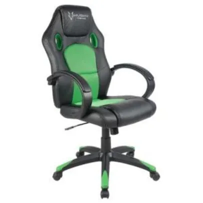 Cadeira Gamer Husky Snow Black Green HSN-BG R$370