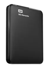 HD WD Externo Portátil Elements USB 3.0 1TB WDBUZG0010BBK