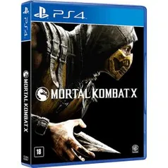 Game Mortal Kombat X - PS4 - R$54 (R$27 com AME)