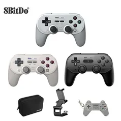 Gamepad 8bitdo Pro 2 Bluetooth + Case + clip 8bitdo