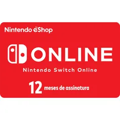 Giftcard Nintendo Sw Online 12 MESES