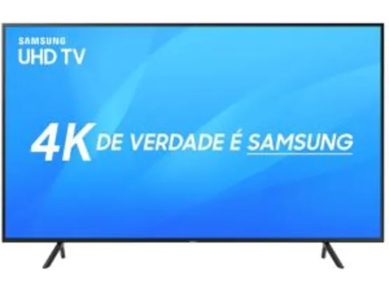 Smart TV LED 49" UHD 4K Samsung 49NU7100 - R$1979