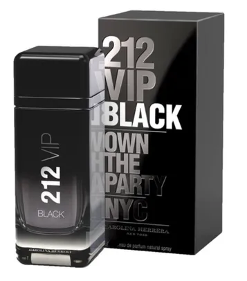 212 Vip Black De Carolina Herrera Masculino Eau De Parfum 200ml | R$372