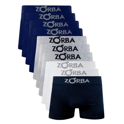 Kit 10 Cueca Boxer Zorba Original Atacado Revenda - Sortida - Cueca - Magazine Luiza