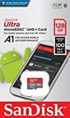 [PRIME] Cartão Micro SD SanDisk Ultra com Adaptador 64GB Classe 10