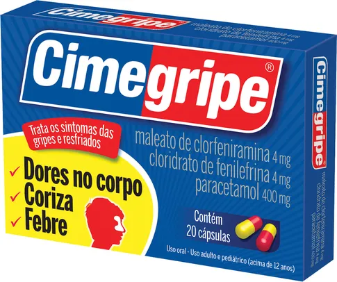 Cimegripe Com 20 Comprimidos