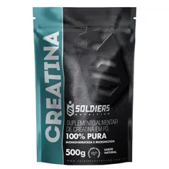 [Prime] Creatina Monohidratada 500g - 100% Pura Importada - Soldiers Nutrition