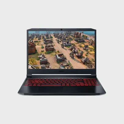 Notebook Gamer Acer Nitro 5 AN517-54-76EG Intel Core i7 Windows 11 Home 8GB 512GB ssd gtx 1650 17.3'