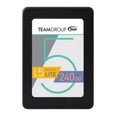 SSD TEAM GROUP L5 LITE 240GB 2.5" SATA III, T2535T240G0C101 - A VISTA NO BOLETO