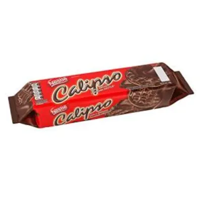 [PRIME] [Compre4 pague 3] Biscoito Calipso Coberto Chocolate, 130g [R$: 3,75 Unidade]