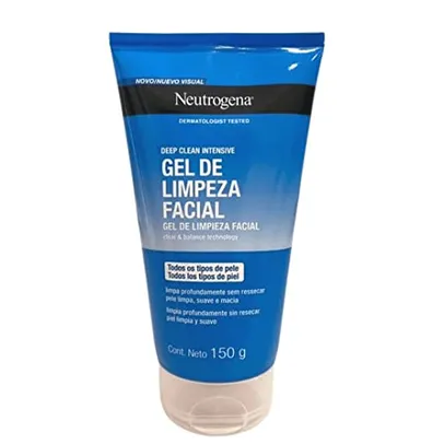 (REC) Neutrogena Gel de Limpeza Profunda Deep Clean Intensive, 150g