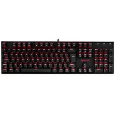 Teclado Mecânico Redragon Mitra K551-1 ABNT2 Preto Switch Outemu Marrom