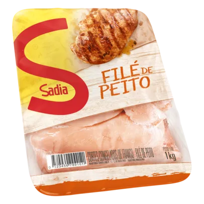 [Leve 2] Filé de Peito de Frango Congelado SADIA Bandeja 1kg