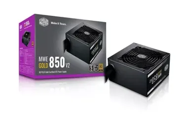 Fonte Cooler Master MWE V2, 850W, 80 Plus Gold 