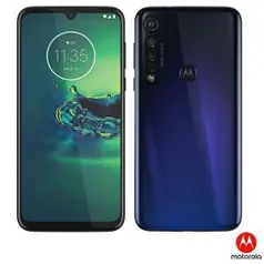 Moto G8 Plus Azul Safira, 64 GB - R$1278