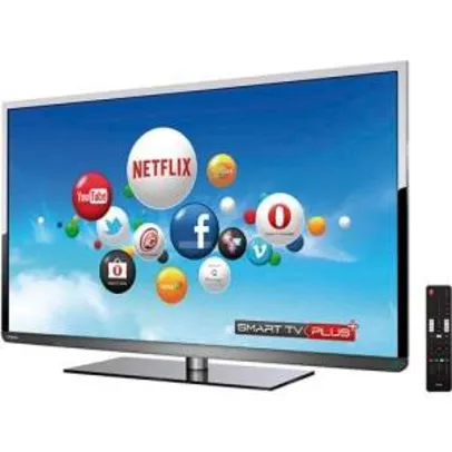 [Sou Barato] Smart TV LED 48" Semp Toshiba DL 48L5400 Full HD com Conversor Digital Wi-Fi   por R$  1619