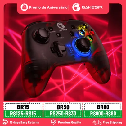 Controle Gamesir T4 Pro Wireless Bluetooth Game Controller | Wireless Controller T4 Android