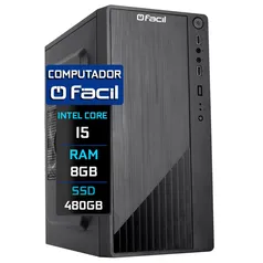 Computador Fácil Intel Core I5 650 3.20Ghz , 8GB, SSD 480GB