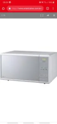 Microondas Lg Ms3059La - Prata Com Frente Espelhada - 30 Litros - 220V | R$297