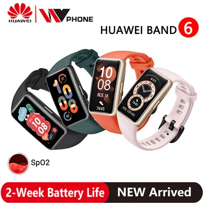 [PRIMEIRA COMPRA] Huawei Band 6 Global | R$170