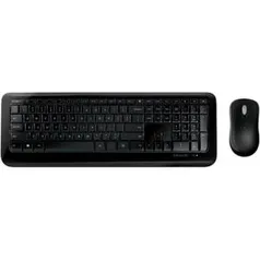 Kit Teclado e Mouse Wireless 850 - Microsoft | R$135