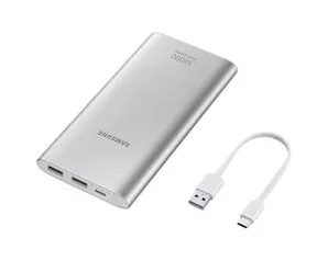 [APP+CLIENTE OURO] Carregador Portátil/Power Bank Samsung 10000mAh - Fast Charge | R$70