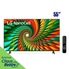 Smart TV 55&quot; 4K LG Nanocell 55NANO77