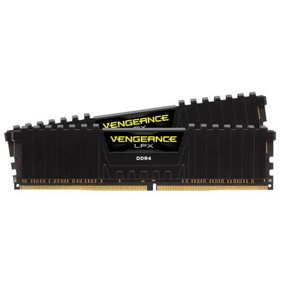 [APP] Memória Corsair Vengeance LPX 32GB (2x16GB) 2400Mhz DDR4 C16 Black - CMK32GX4M2A2400C16