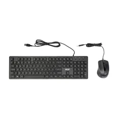 Kit Teclado e Mouse Acer OCC300, USB, ABNT2, Com Teclado Numérico, Preto - ZL.ACCEE.00A