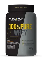 100% Pure Whey Nova Fórmula - 900g Chocolate - Probiótica