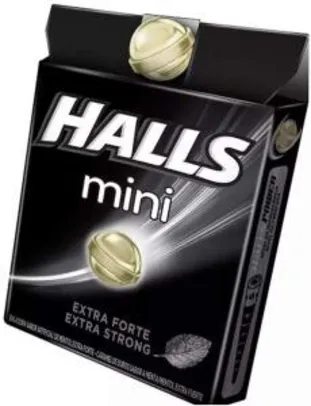 Bala Mini Extra Forte Halls - Amazon Prime R$1,95